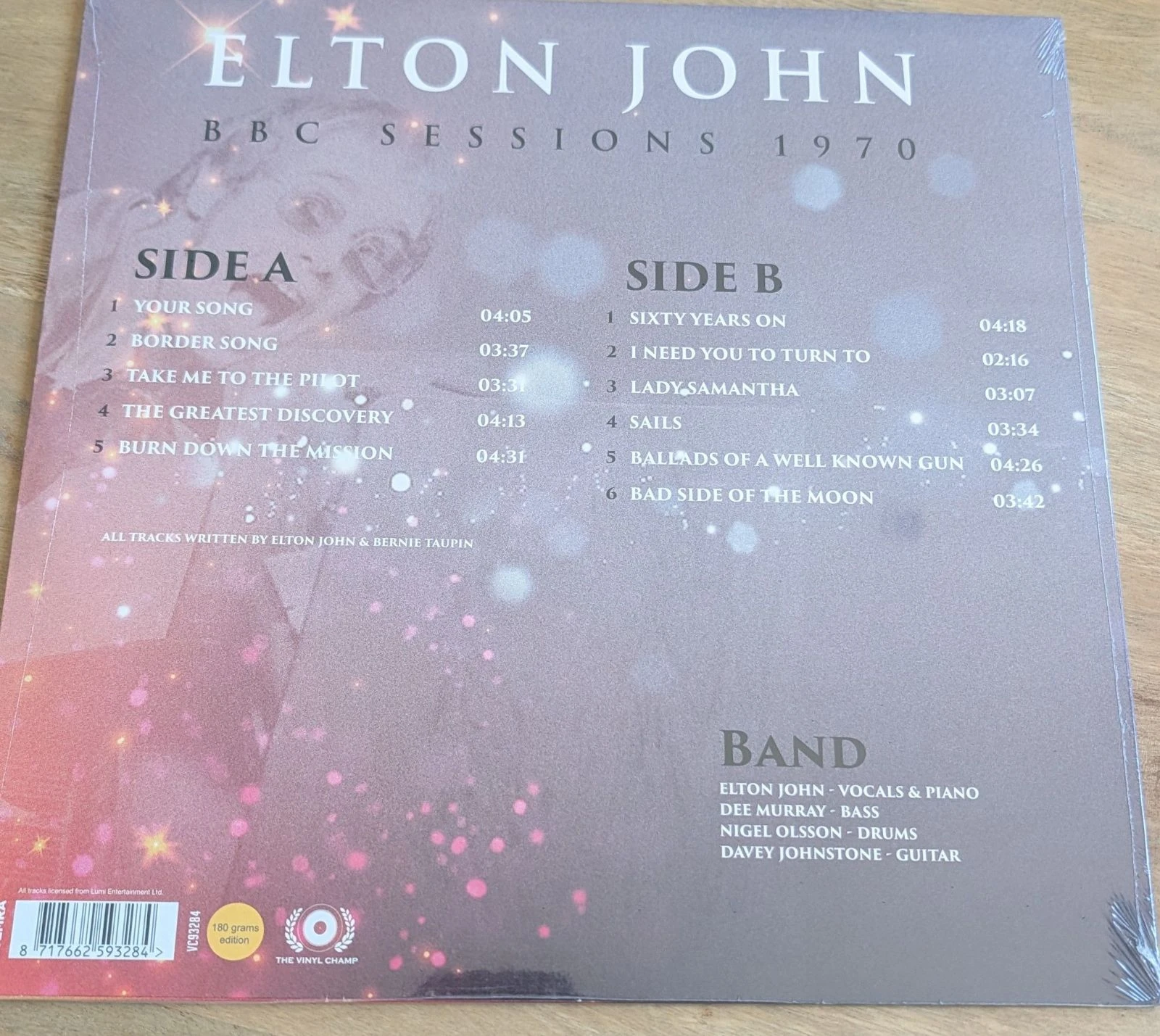 Elton John vinilo sellado – photo 2